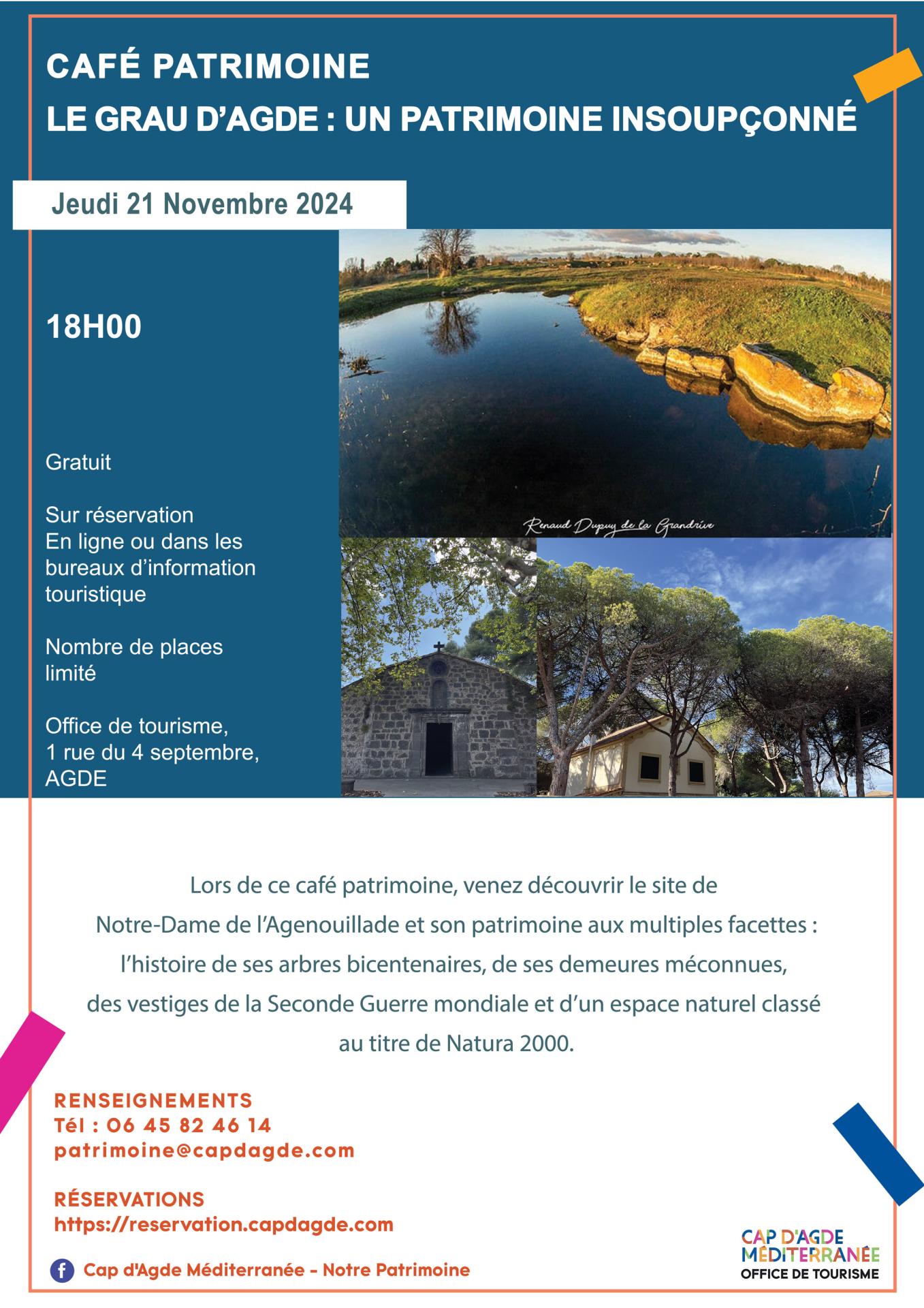 21 novembre conference le grau d agde un patrimoine insoupconne