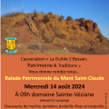 Affiche balade patrimoine fete
