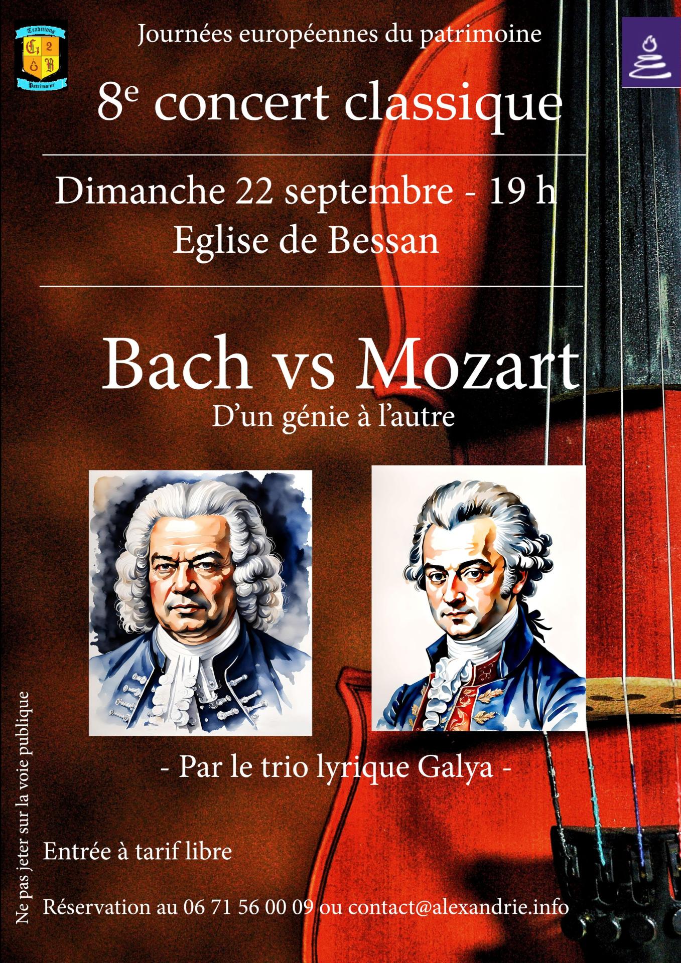 Affiche concert musique classique