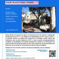 Affiche visite nizas 18 avril