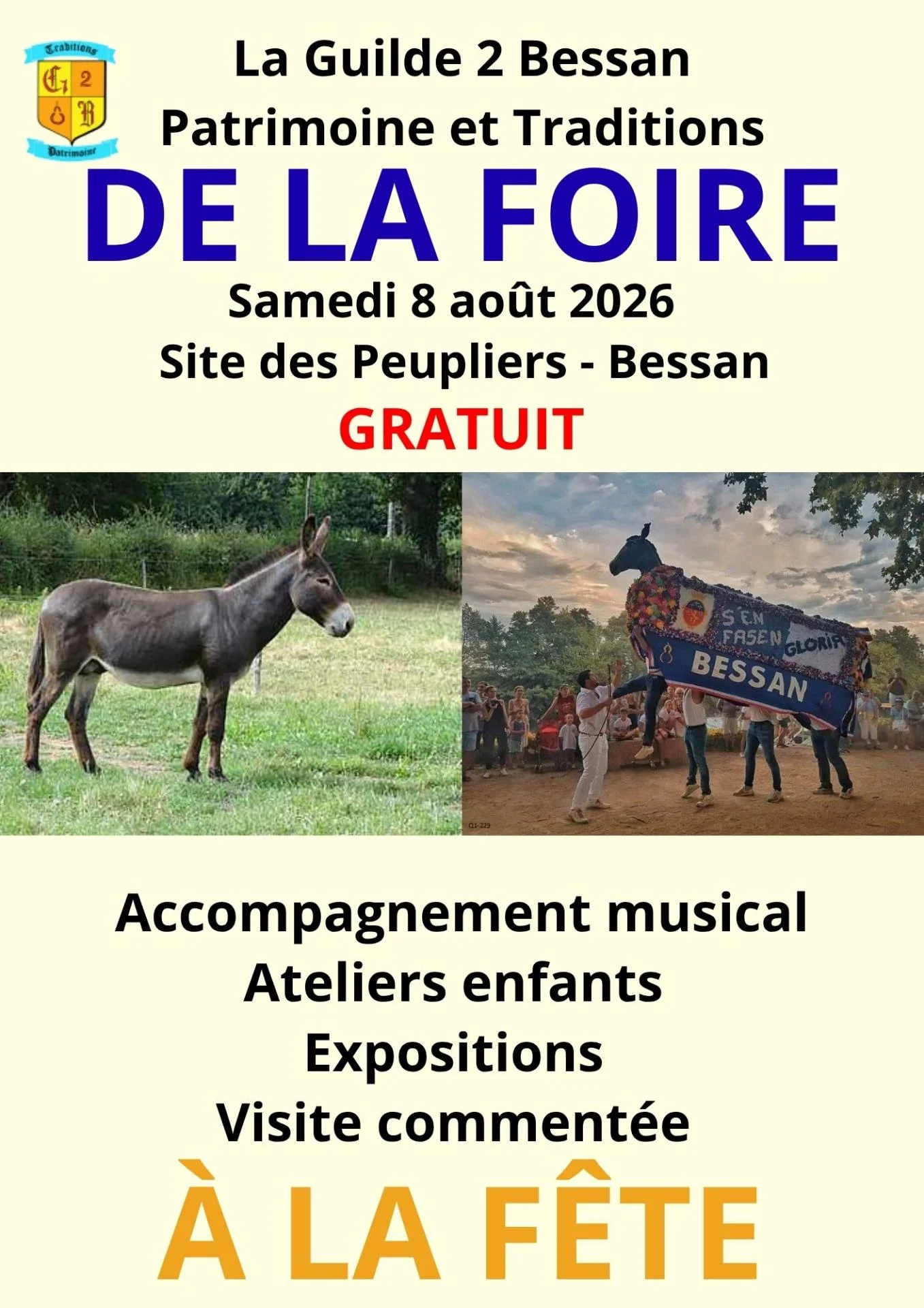 Foire aux anes 2026 affiche v2