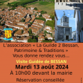 Visite guidee village fete 2024